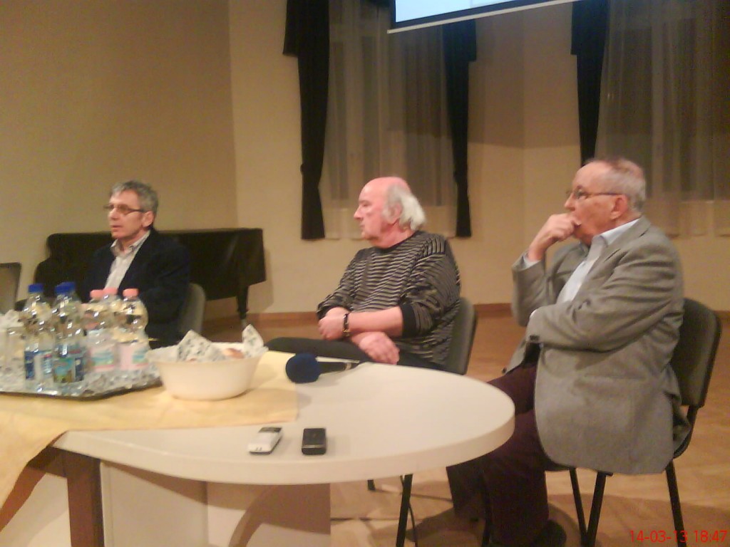 Balról jobbra: Dr Spéderer Zsolt, Dr Varga Pál és Dr Vekerdy Tamás